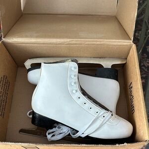 Women's White Ice Skates
